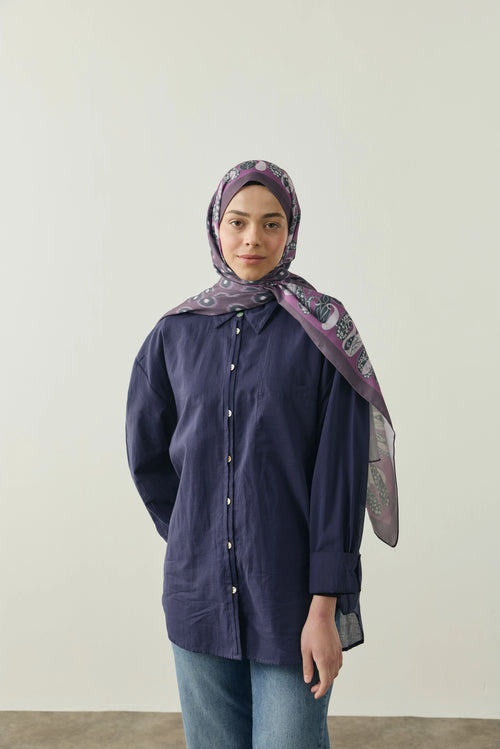 Nomad Desen Medine İpeği Şal