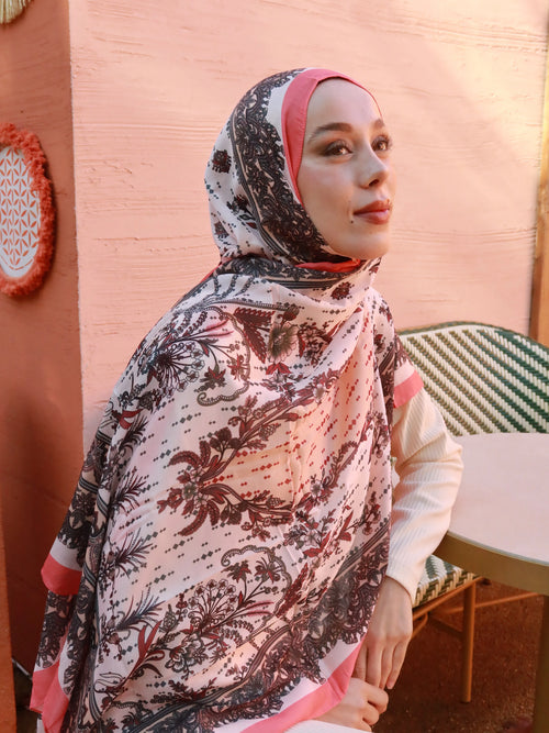Ravel Desen Pamuk Şal