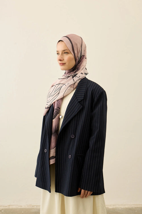 Poppy Desen Liva Modal Şal