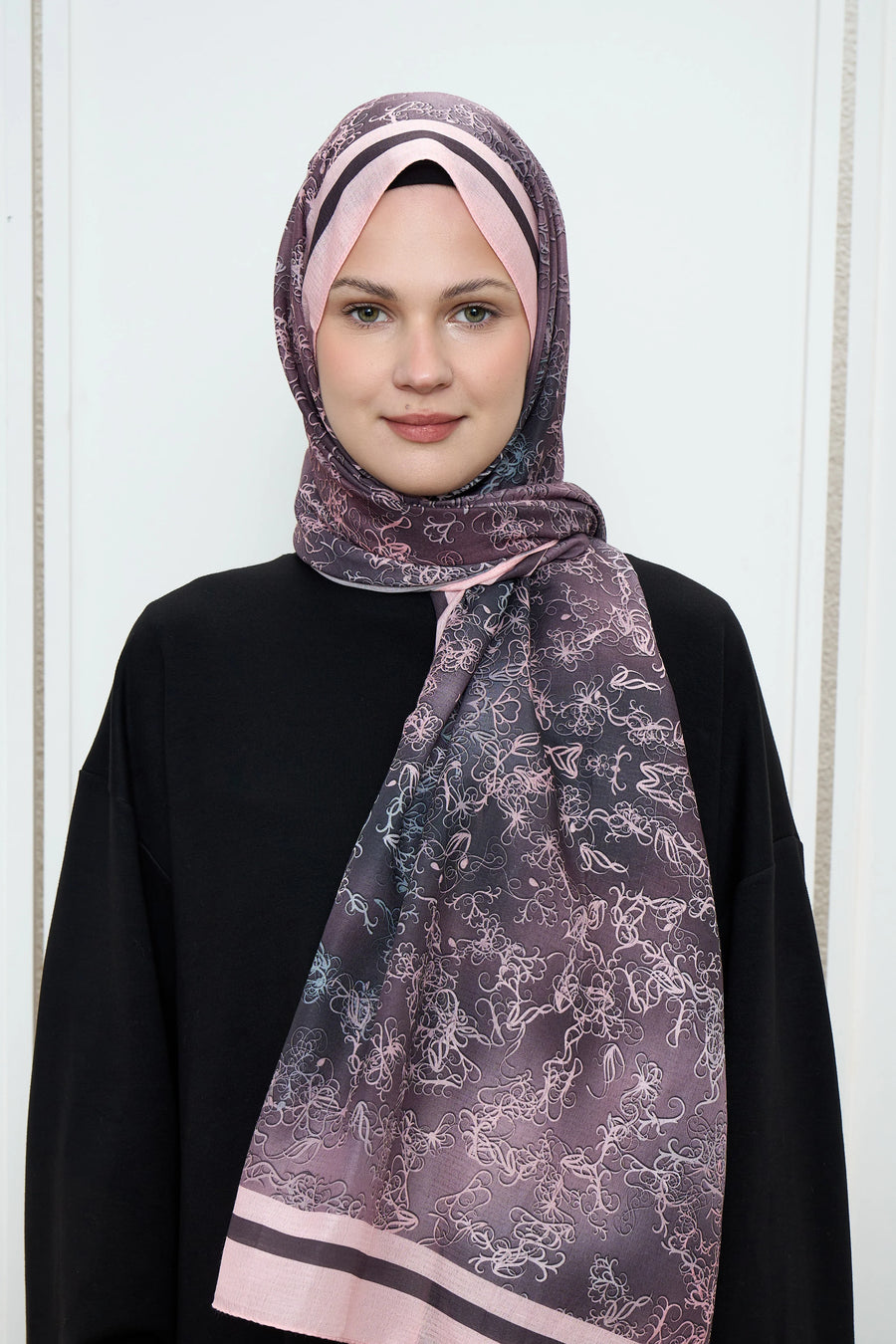 Sarmaşık Desen Lina Şal