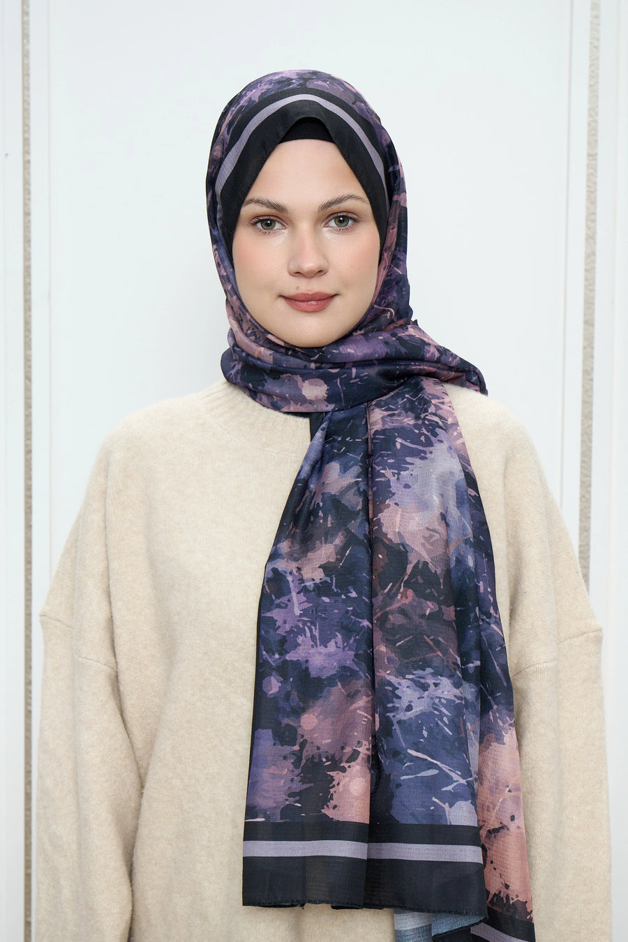 Marbelle Desen Lina Şal