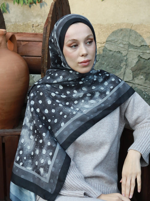Geyik Desen Lina Şal