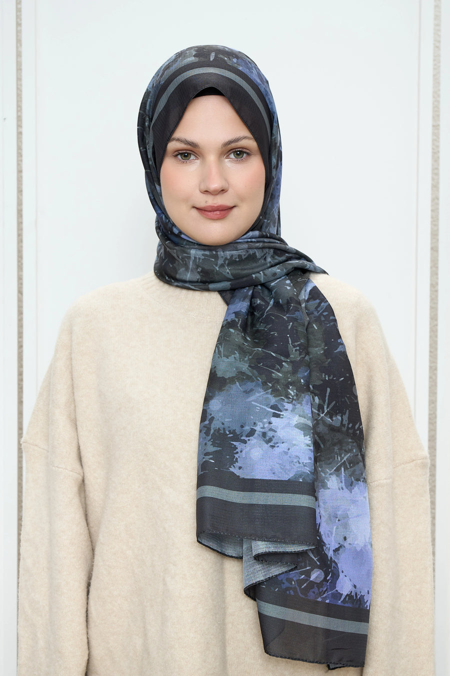 Marbelle Desen Lina Şal