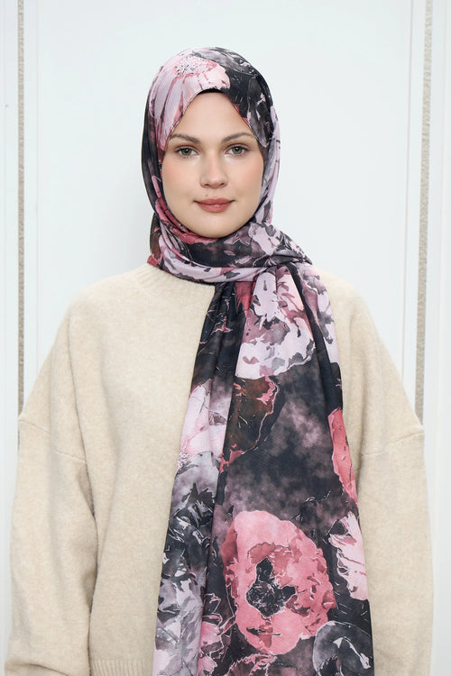 Bouquet Desen Lina Şal