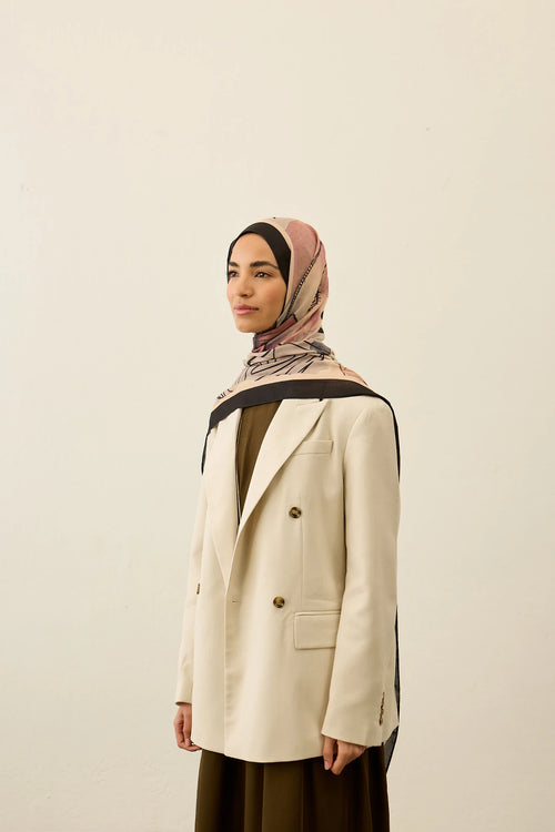 Poppy Desen Liva Modal Şal
