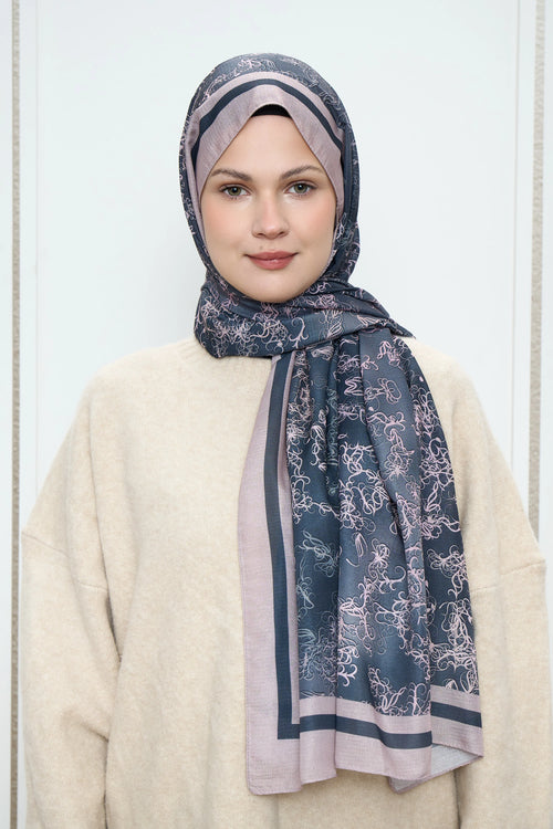 Sarmaşık Desen Lina Şal