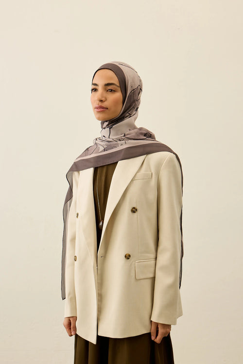 Poppy Desen Liva Modal Şal