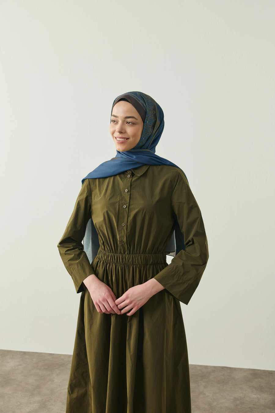 Bohemian Desen Medine İpeği Şal