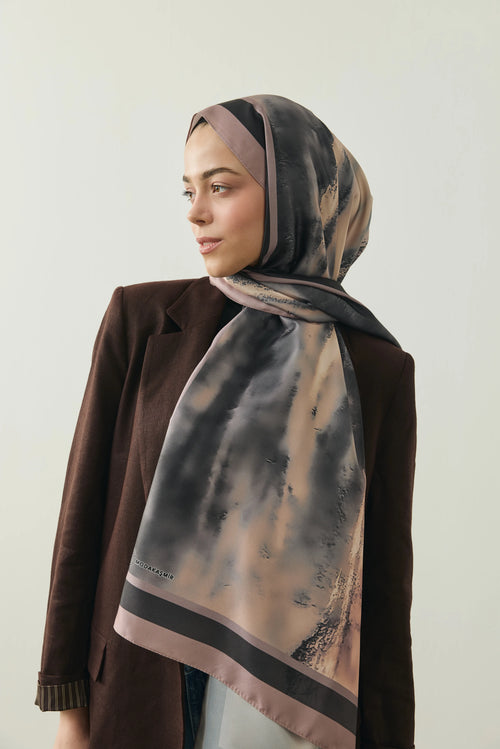 Ravena Desen Twill Şal
