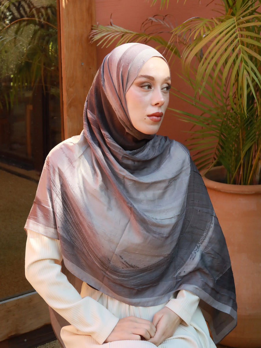 Aster Desen Bambu Şal